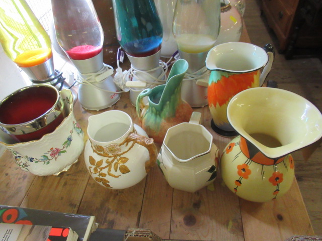 QUANTITY OF JUGS INCLUDING ROYAL DOULTON AND BURSLAM Image