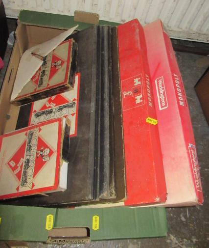BOX OF MONOPOLY GAMES Image