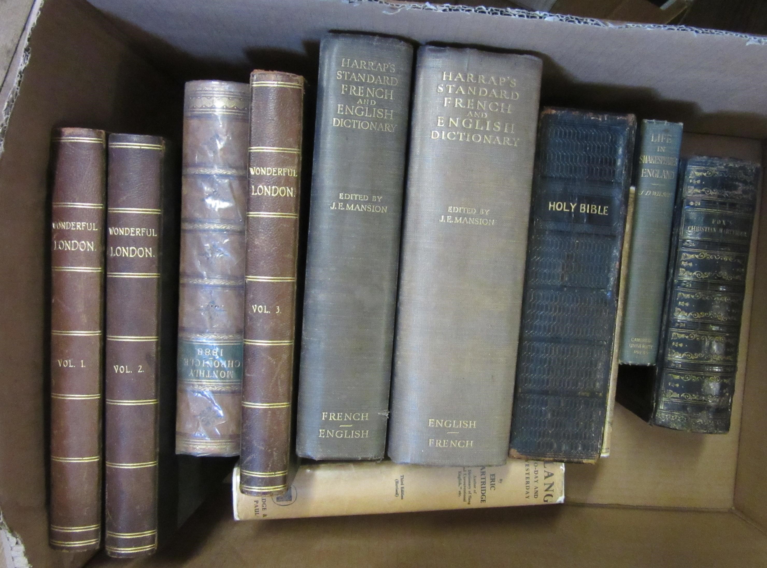 TWO BOXES OF BOOKS Image