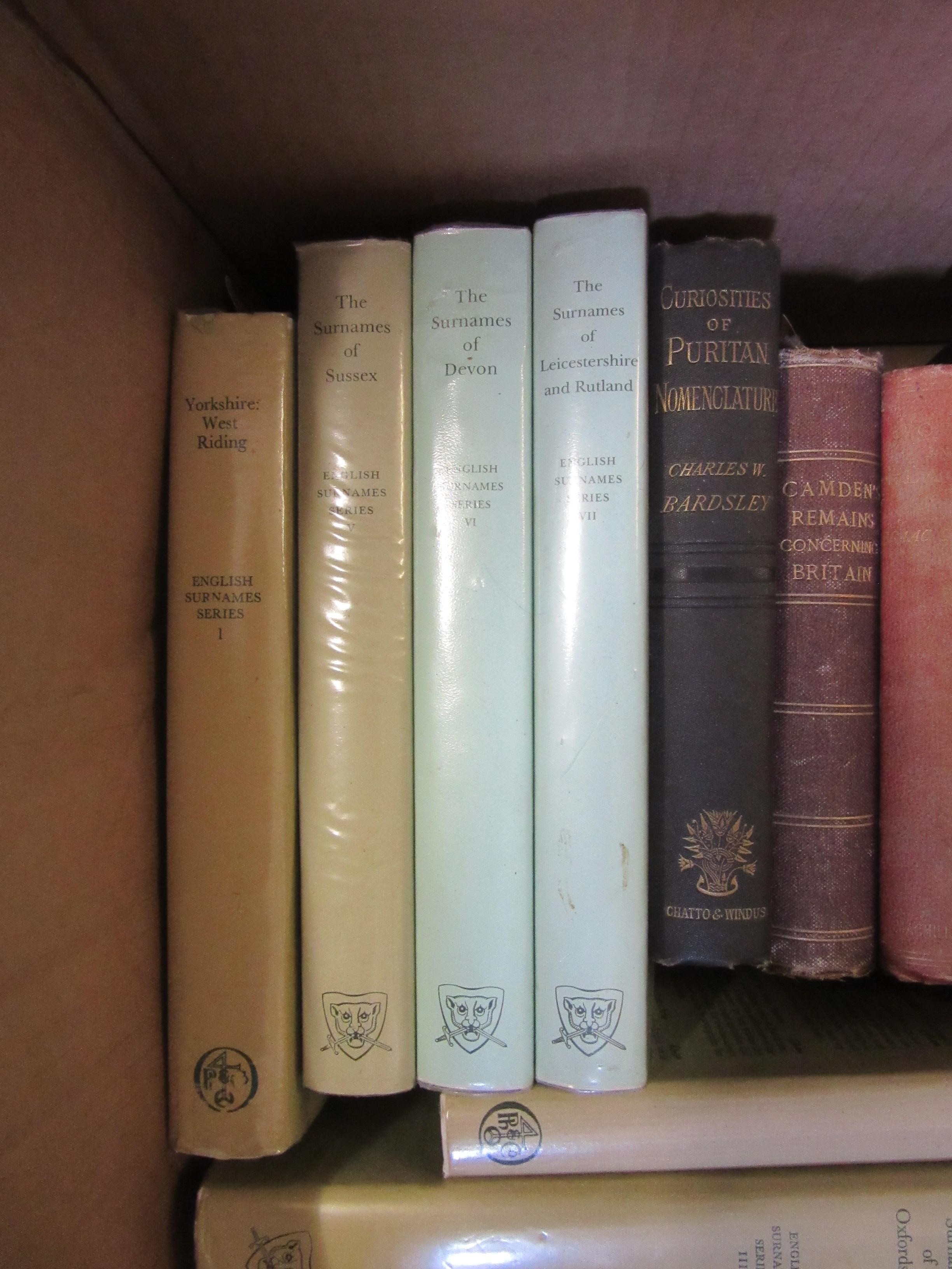 TWO BOXES OF BOOKS Image