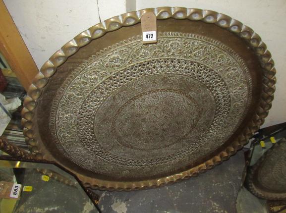 LARGE BRASS TRAY Image