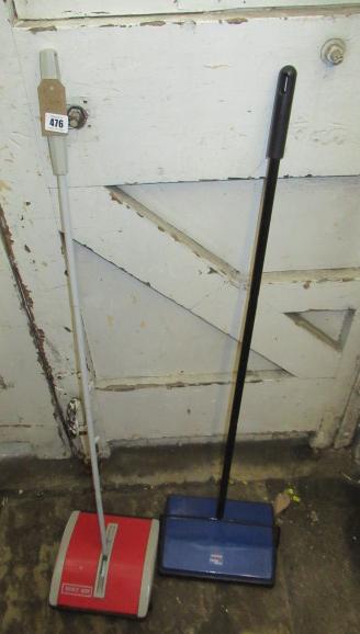 TWO CARPET SWEEPERS Image