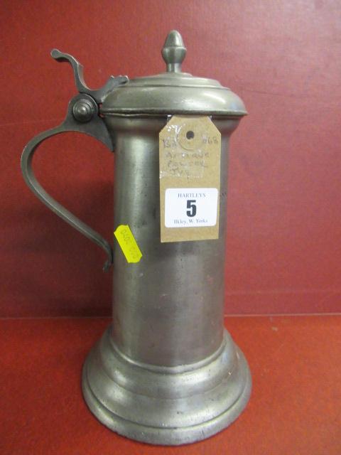 ANTIQUE PEWTER JUG Image