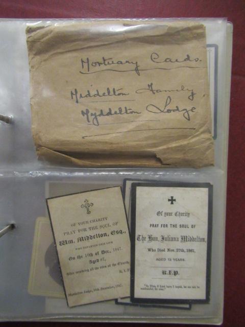 ALBUM OF MIDDLETON LODGE, ILKLEY POSTCARDS Image