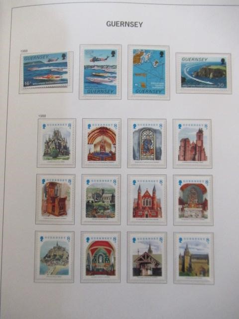 FULL ALBUM OF MINT GUERNSEY STAMPS 1969-1982 Image