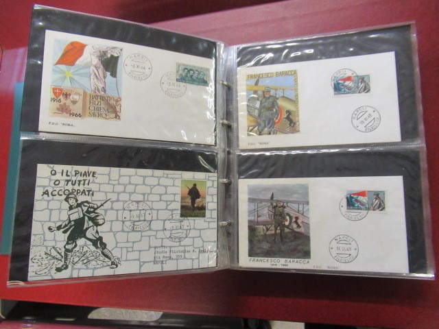 ITALIAN ALBUM OF FIRST DAY COVERS Image