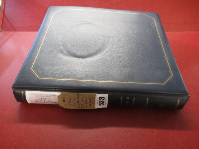 TITANIC 2012 CENTENARY FIRST DAY COIN AND STAMP ALBUM Image