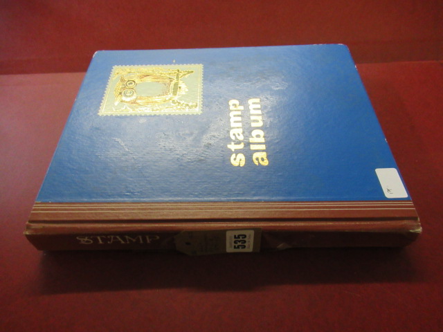 LARGE STOCK BOOK OF GB STAMPS Image