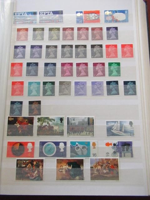 LARGE STOCK BOOK OF STAMPS Image