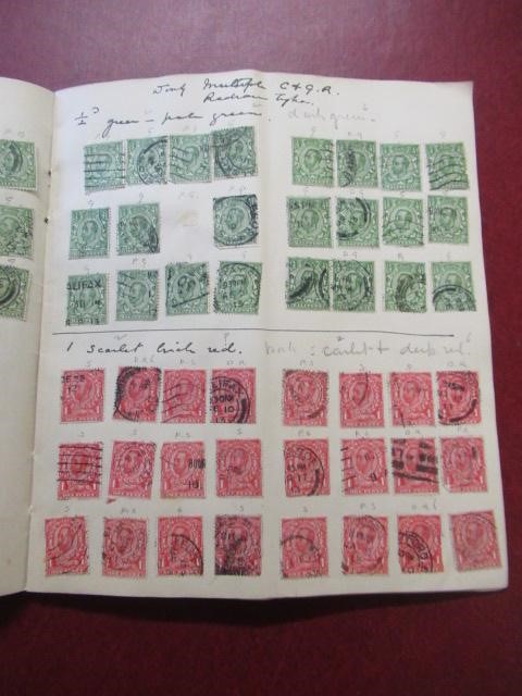 ALBUM OF EARLY GEORGE V STAMPS Image