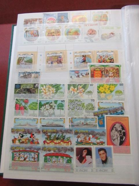 ALBUM OF VICTORIAN AND LATER ST VINCENT STAMPS Image