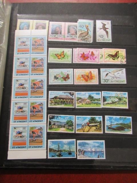 ALBUM OF MINT CARRIBEAN TERRITORIES STAMPS Image