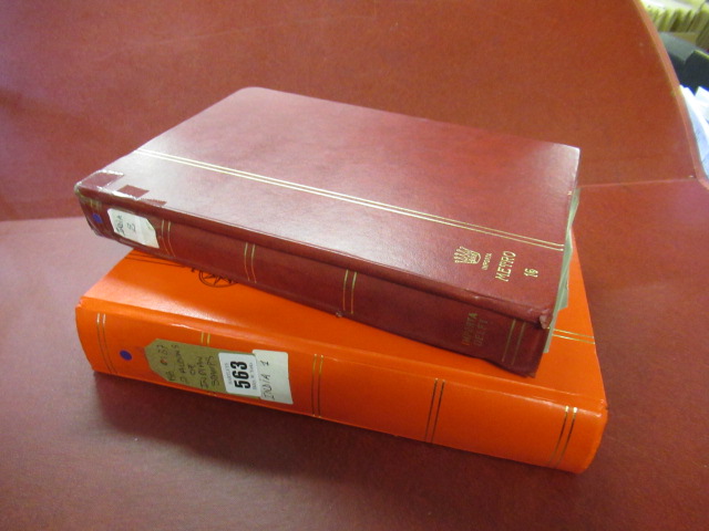 TWO ALBUMS OF INDIAN STAMPS Image