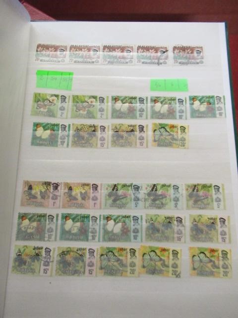 THREE ALBUMS OF MALAYA AND OTHER FAR EASTERN TERRITORIES STAMPS Image