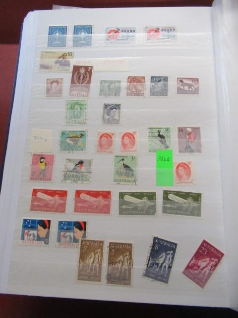 TWO ALBUMS OF AUSTRALIAN STAMPS Image