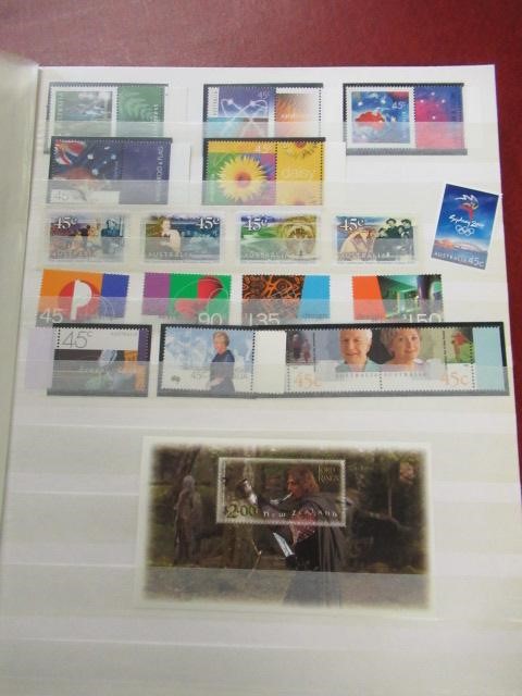 NEW ZEALAND BOOKLETS OF MINT STAMPS WITH 2004 YEAR BOOK Image