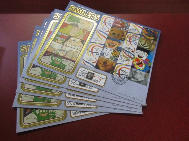 QUANTITY OF LIMITED EDITION STAMP SHOW COVERS CIRCA 2000 Image