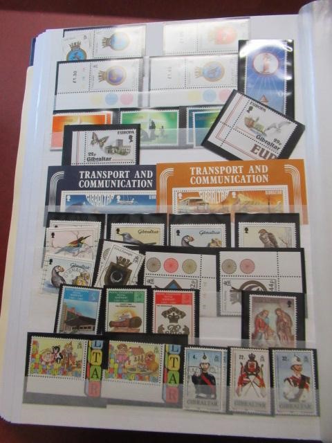 ALBUM OF MAINLY MINT GIBRALTAR STAMPS Image