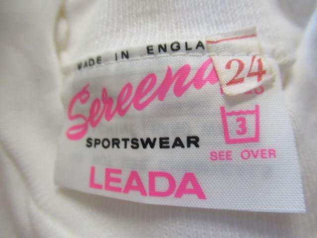 BOX OF VINTAGE FOOTBALL SHIRTS AND SPORTSWEAR Image
