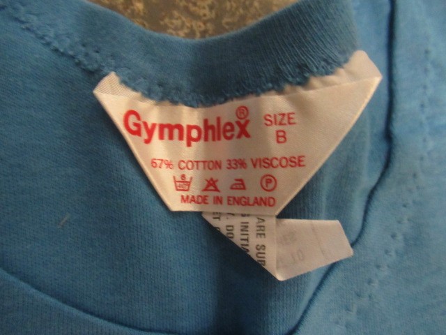 BOX OF VINTAGE FOOTBALL SHIRTS AND SPORTSWEAR Image