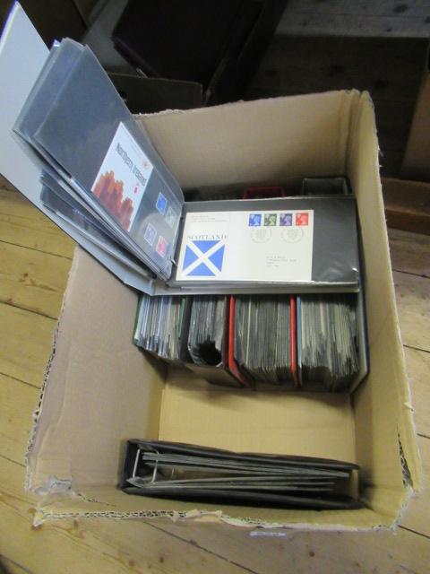 SIX ALBUMS OF UK FIRST DAY COVERS Image