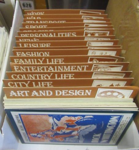 BOX SET OF VINTAGE POSTCARDS Image