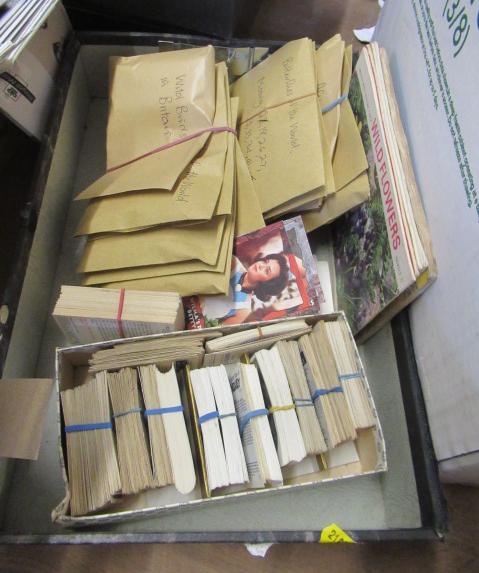 FILE OF CIGARETTE CARDS Image