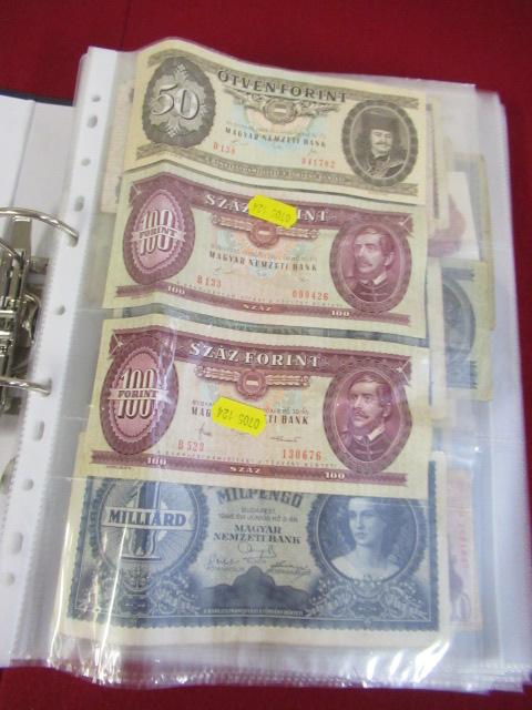 LARGE QUANTITY OF MINT AND USED WORLD BANK NOTES Image
