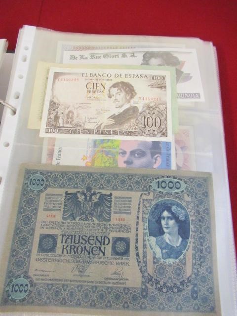 LARGE QUANTITY OF MINT AND USED WORLD BANK NOTES Image