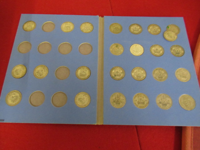 WHITMAN FOLDER OF EDWARDIAN MAINLY SILVER AND LATER SHILLINGS Image