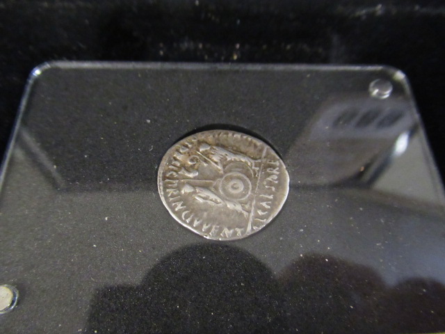 CASED SILVER AUGUSTUS DENARIUS Image