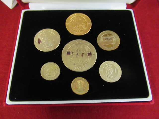 1992 ECU PIEDFORT PROOF SET Image