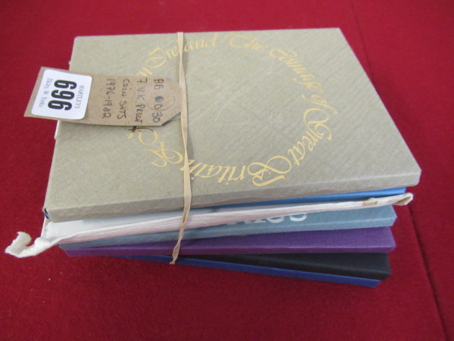 SEVEN UK PROOF COIN SETS 1976-1982 Image