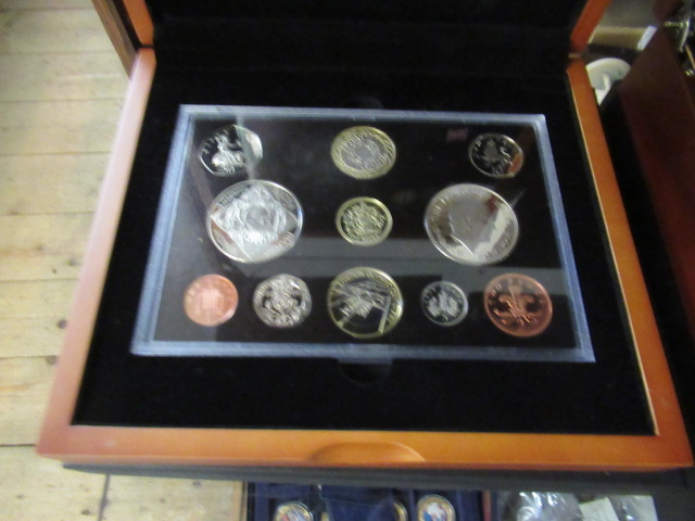 2008 UK PROOF ELEVEN COIN SET Image