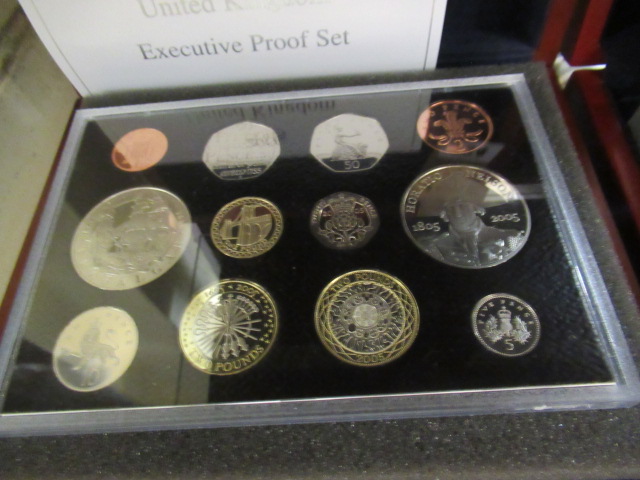 2005 UK EXECUTIVE PROOF COIN SET Image