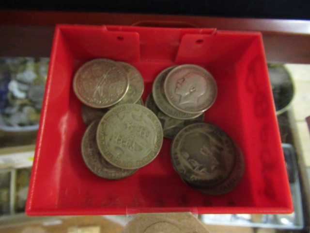 GEORGE V SILVER HALF CROWNS AND FLORINS Image