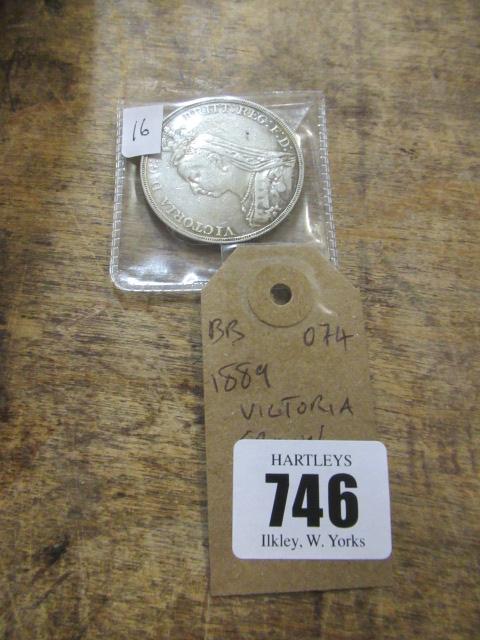 1889 VICTORIAN CROWN Image