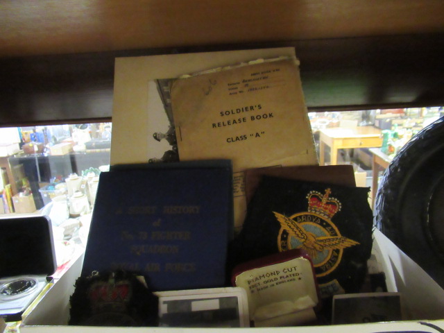 WWII AND LATER RAF PHOTOGRAPHS AND SERVICE BOOKS ETC Image