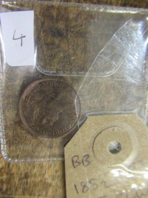 1882 VICTORIAN FARTHING Image