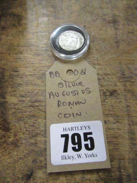 SILVER AUGUSTUS ROMAN COIN Image