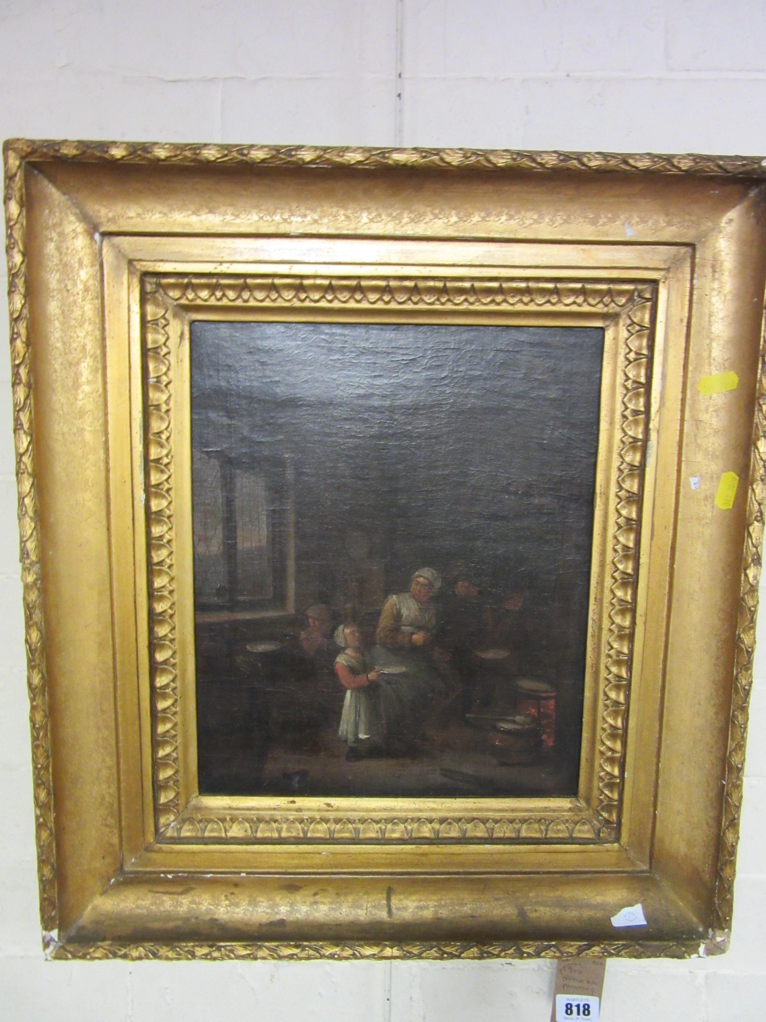 19TH CENTURY DUTCH OIL PAINTING Image