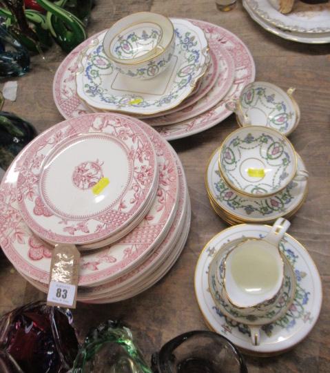 QUANTITY OF CHINA INCLUDING MINTON AND VICTORIA Image