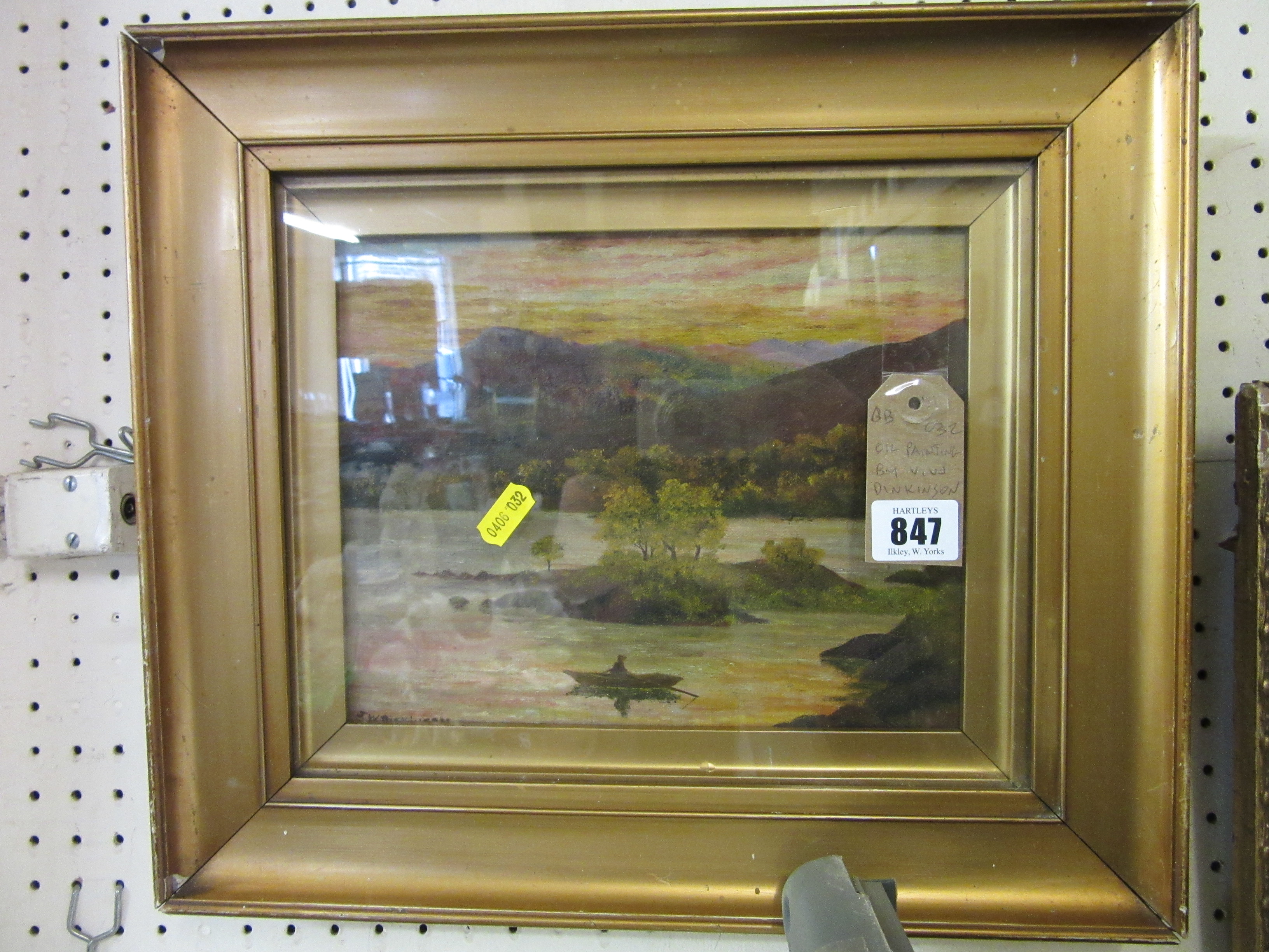 OIL PAINTING BY VW DICKINSON Image