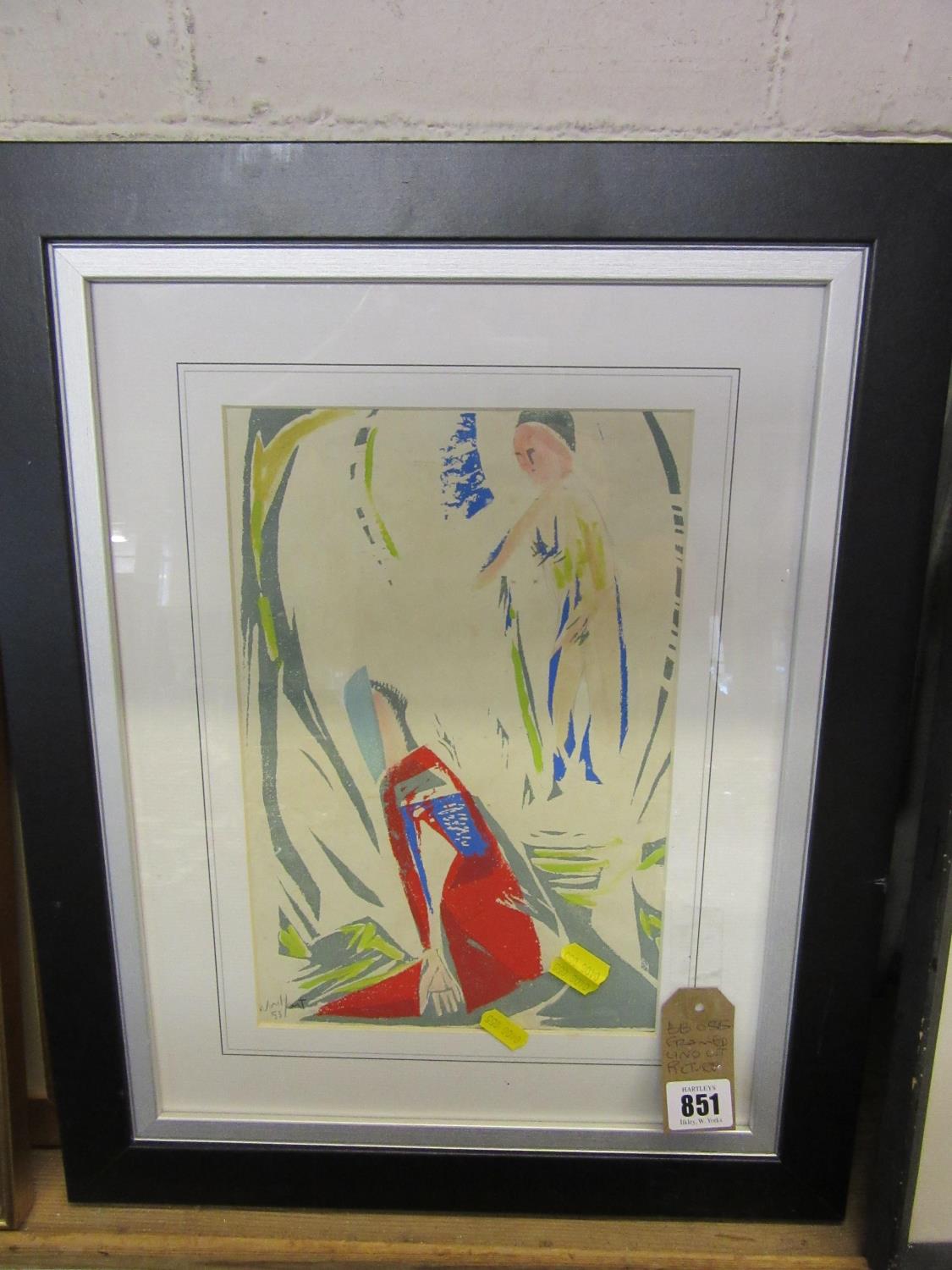 FRAMED LINOCUT PRINT Image