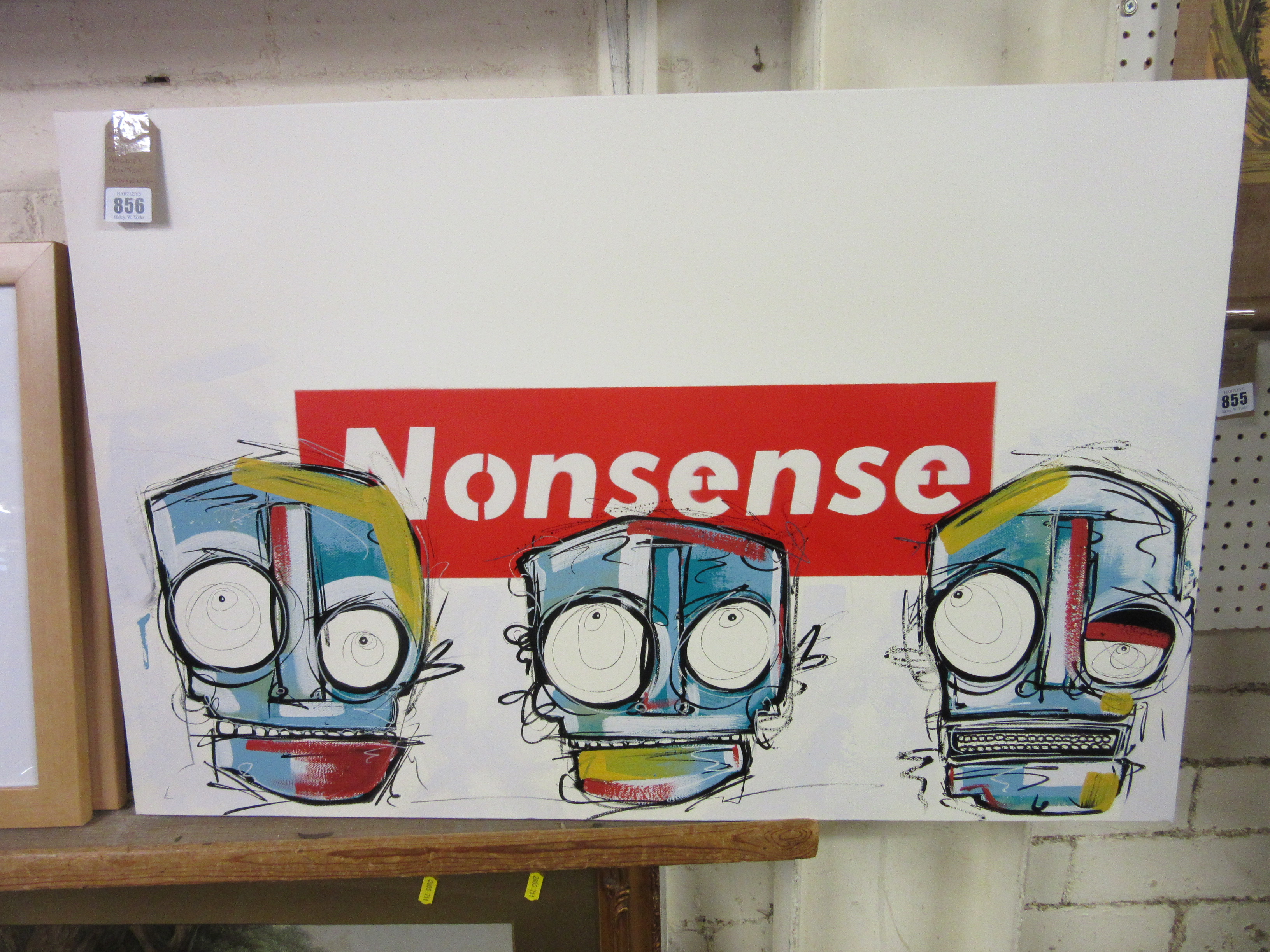 CLIFF PHILLIPS PAINTING TITLED NONSENCE Image