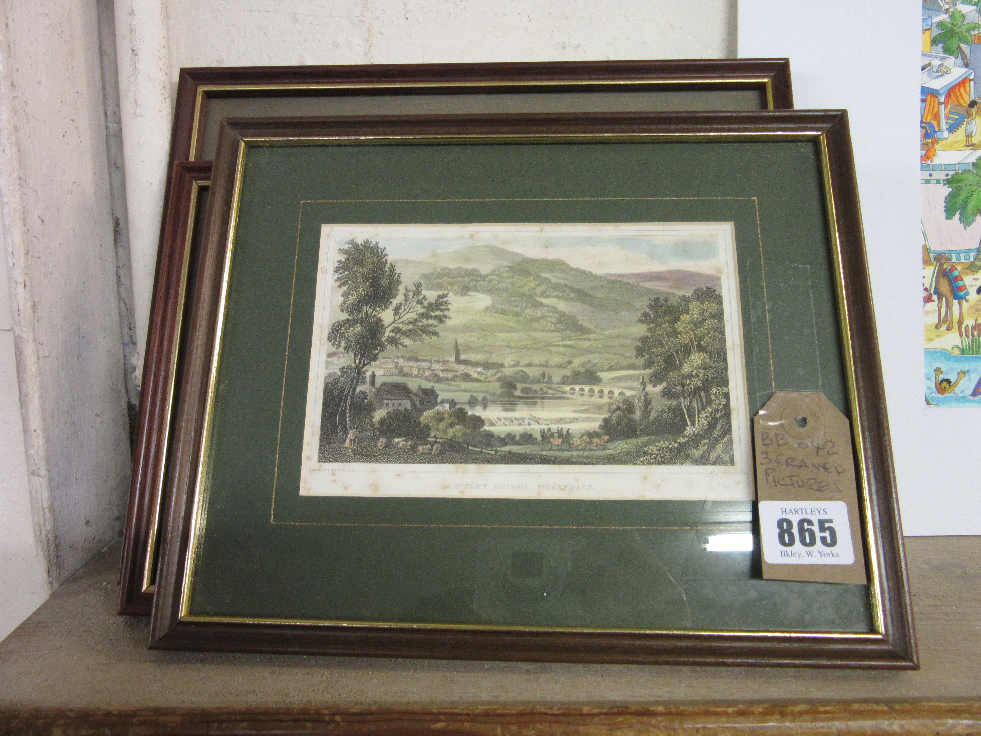 THREE FRAMED PICTURES Image
