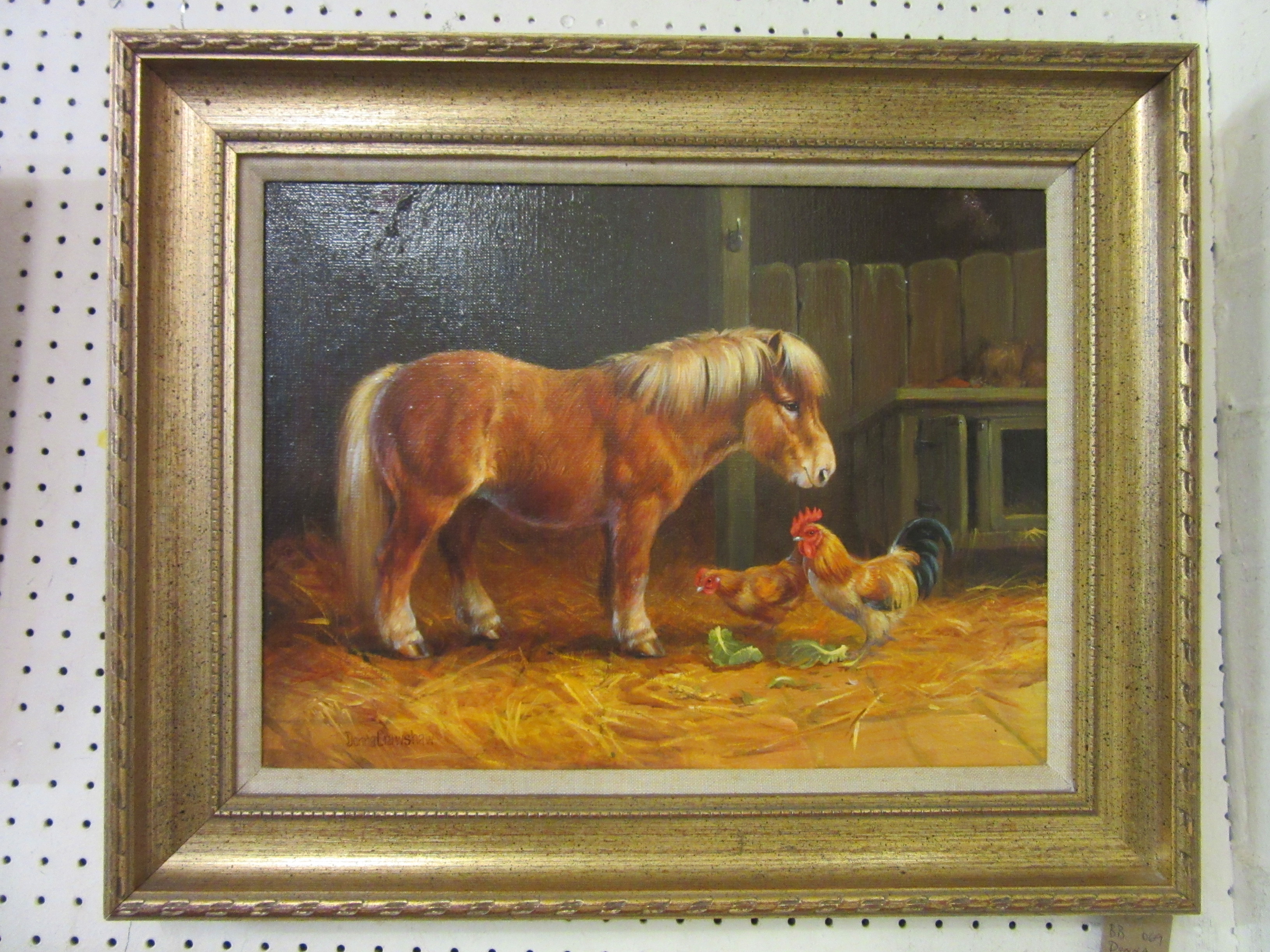 DONNA CRAWSHAW OIL ON CANVAS Image
