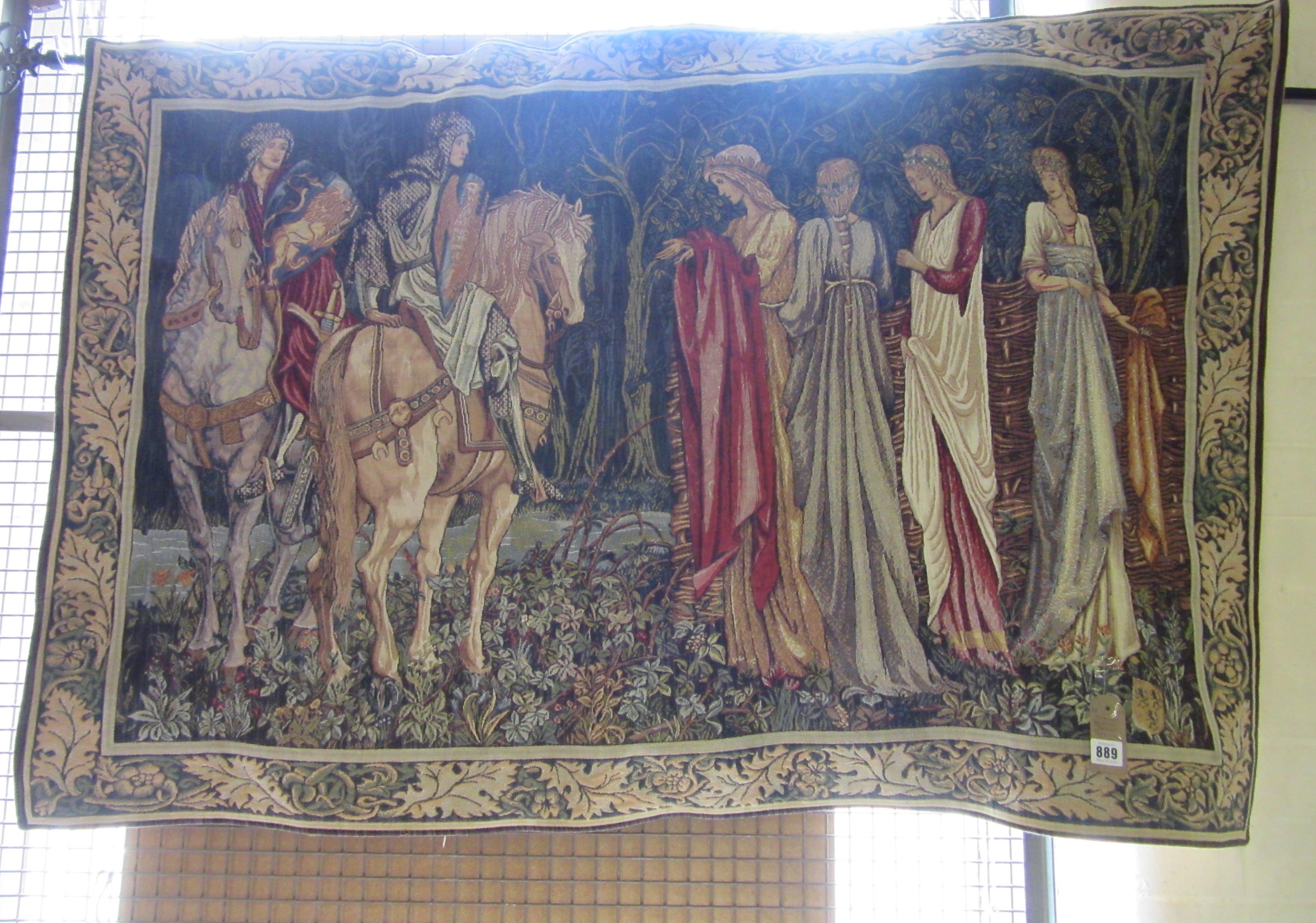 MODERN BURNE-JONES TAPESTRY Image