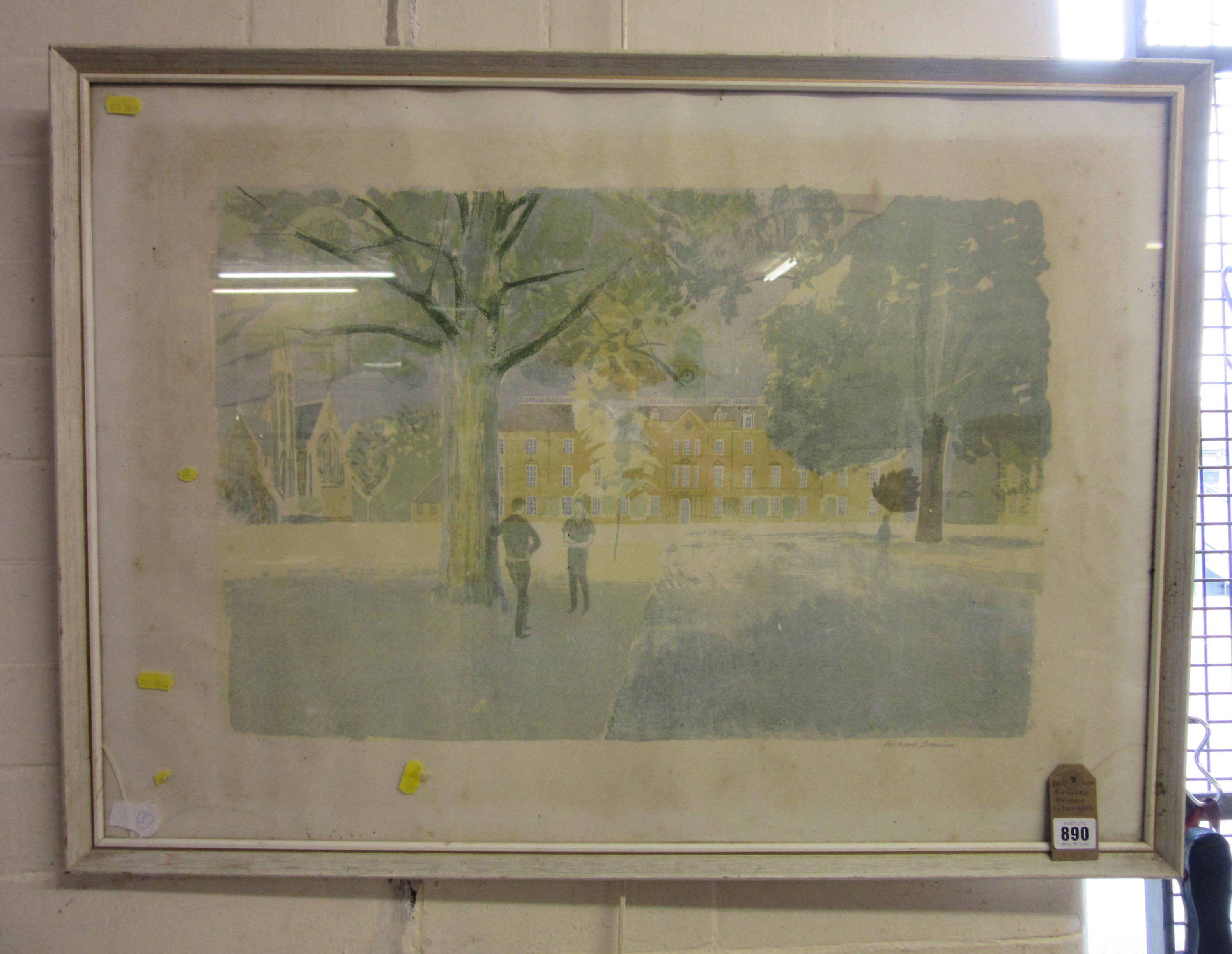 RICHARD BAWDEN LITHOGRAPH Image