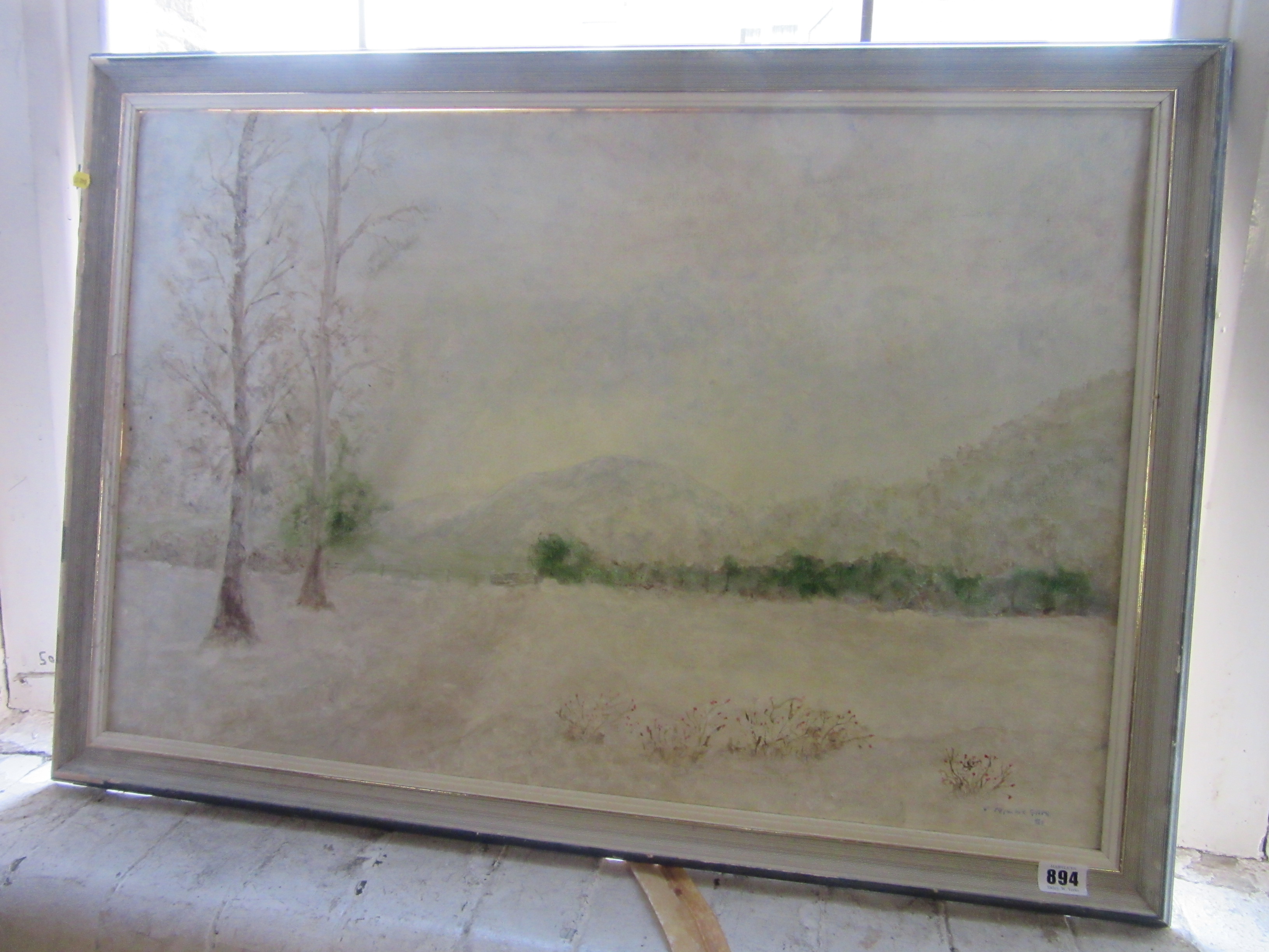 SIGNED PAINTING ON BOARD Image